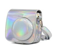Aurora Oil Paint Full Body Camera Custodia in pelle PU con tracolla per FUJIFILM