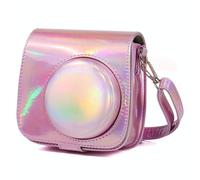 Aurora Oil Paint Full Body Camera Custodia in pelle PU con tracolla per FUJIFILM