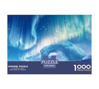 Aurora Over Iceberg Eco Friendly Cardboard Great for Mental Refreshment, Stress Relief And Daily Leisure Activity 38x26cm/1000pcs