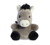 AURORA, Palm Pals 33529 - Peluche a Forma di Asino, 12,7 cm, Colore: Grigio