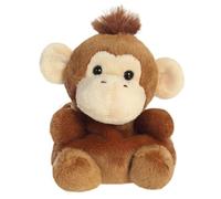 AURORA, Palm Pals 33857, Scimmia Boomer, 12,7 cm, peluche, marrone