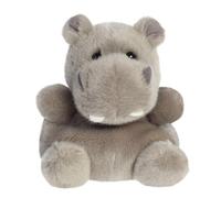 Aurora, Palm Pals 33859, ippopotamo di peluche, 12,7 cm, grigio
