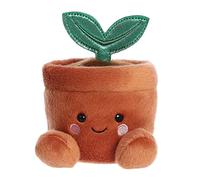 Aurora, Palm Pals Terra Vaso di peluche, marrone, 13 cm, 33793