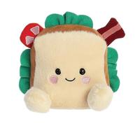 Aurora World 33844 Palm Pals Tomas Sandwich, peluche marrone, 13 cm