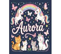 Aurora Personalized Sketch Book: Glossy Cover with 100+ Pages for drawing, coloring and using imagination. First few sheets have idea starters. ... go, and better than screens and electronics.