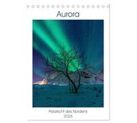 Aurora - Polarlicht des Nordens (Tischkalender 2026 DIN A5 hoch), CALVENDO Monatskalender: Sehen Sie Bilder, die den meisten Menschen verborgen bleiben