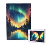 Aurora Puzzle 1000 Pezzi, Albero Puzzle Adatto ad Adulti e Principianti, Giochi Divertenti/Sfidanti/Impossible, DIY Hobby Creativi per Adulti Attività Artigianali, Regali per Uomini/Donne M-1570