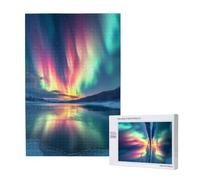 Aurora Puzzle 4000 Pezzi, Paesaggio Puzzle Adatto ad Adulti e Principianti, Giochi Divertenti/Sfidanti/Impossible, DIY Hobby Creativi per Adulti Attività Artigianali, Regali per Uomini/Donne M-1750