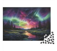Aurora Puzzle Da 1000 Pezzi Giochi Attivi Per Adulti - Puzzle Impossibile e Intelligente Per Regalo a Tutti Gli Adulti (75x50cm)