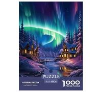 Aurora Puzzle Impossible 1000 Pezzi Decorazione Per La Casa. Rilassamento E Intelligence Per Adulti E Ragazzi Da 14 Anni 38x26cm/1000pcs