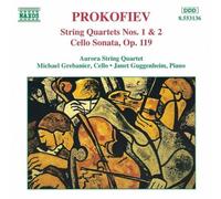 Aurora Qt - Prokofiev: String Quartets 1 & 2, Cello Sonata by Aurora Qt (1995-01-04)
