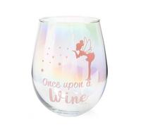 Aurora Rainbow in un bicchiere da vino senza stelo con decalcomania abbagliante