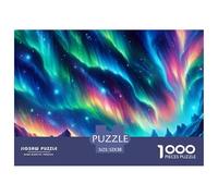 Aurora Sky Fantasy Quality Paper Material Excellent Hobby for Quiet Time, Weekends And Holiday Relaxation 52x38cm/1000pcs