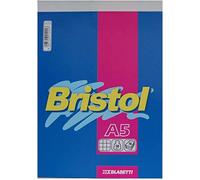 Aurora Store 10x BLOCK NOTES BLASETTI BRISTOL A5 15x21 CM 60 FF QUADRETTI 5 MM APPUNTI CARTA BIANCA 60gr m2