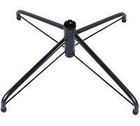 Aurora Store Base Albero Natale 56 cm diam. Ø 34 cm Richiudibile Stand Supporto per Alberi di Natale Piedi per Alberi Pieghevole in Metallo con Accessori di Montaggio Verde