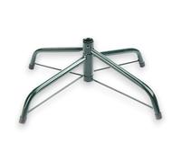 Aurora Store Base per Albero di Natale in Ferro 60 cm per Alberi Artificiali da 210 ¸ cm - Foro diametro 3 cm - Ø 30mm - Supporto 4 piedi con gommini antiscivolo, Colore Verde Staffa in metallo