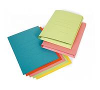 Aurora Store.it - Cartelline con Lembi e Stampa Giallo, 50 Pezzi, 25x33 cm, Cartone, A4, Classico