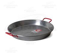 Aurora Store Padella per la Paella 30 cm Valenciana pentola pentola Cucina Metallo Acciaio Inox Varie Misure