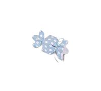 Aurora Store Scatoline Caramella Bomboniera per Confetti 12x4x4 cm Scatola ricordo segnaposto Contenitore Confetti Battesimo Nascita Compleanno (50, Azzurro)