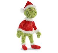 Aurora World 19" Grinch Santa, Green, Red, White