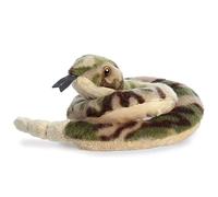 Aurora World 31839 - Mini flopsie Slick serpente, 23 cm, colore: Verde e marrone