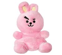 Aurora World, 61510, BT21 Cooky Palm Pal, 13 cm, peluche ecologico, rosa, rosa