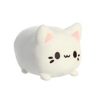 Aurora World Aurora, 14271, Tasty Peach Custard Meowchi, 18 cm, peluche beige