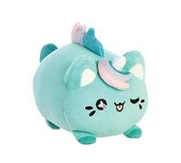 Peluche 18cm Gatto Unicorno con Criniera Modello Meowchi Fiore della Luna