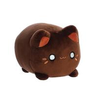 Aurora World Aurora, 14314, Tasty Peach Kona Coffee Meowchi, 18 cm, peluche marr
