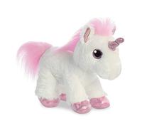 Aurora World- Aurora, 60854, Sparkle Tales, Princess Unicorn, 30,5cm. Soft Toy, Pink And White, Multicolore