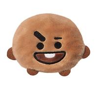 Aurora World Aurora 61509 BT21 Shoky Palm Pal, 13 cm, Eco-Friendly Plush Toy, Brown