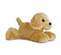 AURORA World - Mini Peluche a Forma di Cane Golden Retriever, Serie Flopsie