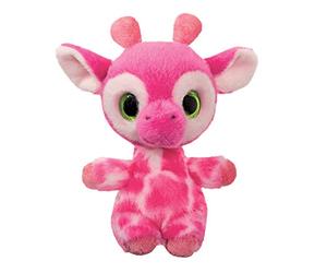 Aurora,YooHoo, Gina la Giraffa, 15cm, 61283, Rosa, Peluche