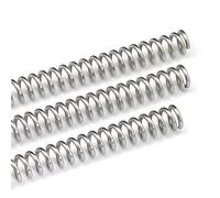 Aurorad Molla di Compressione della Bobina del Metallo dell'Acciaio Inossidabile, Diametro del Filo da 3 mm * 18/20/22/25/26/28 / 30 mm di Diametro del Diametro * 300mm Lunghezza