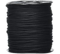 Auroris 100 m, Rotolo di Nastro in Cotone, Circa 2 mm, Nero