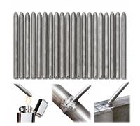 Aurorize Low Temperature Welding Rods for Aluminum & Metal Repair, Universal Aluminum Welding Rods Easy Melt, Powder Cored Brazing Rods for DIY, Pipe, Crack & Household Repair (18pack)