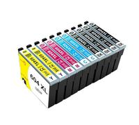 Aurotec Cartucce 604 XL Compatibili con Epson 604 XL Multipack Compatibili con Epson Expression Home XP 2200 XP 3200 XP-2205 XP-4205 XP-4200 XP-3205 Workforce WF-2910 WF-2930 WF-2935 WF-2950 (10 Pack)