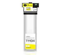 Aurotec Cartuccia T11D4 Giallo per Epson WorkForce Pro WF-C5390DW WF-C5890 | Compatibile con Epson T11D4 Giallo: Inchiostro a Pigmenti ad Alta Capacità (75ml) per WF-C5390DW WF-C5890DWF - 1 Confezione