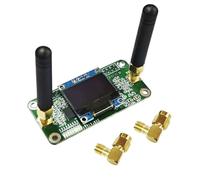 AURSINC Mini MMDVM Duplex Hotspot Board con antenna, UHF (433-900MHz) VHF (144-146MHz) Dual Band, supporta P25 DMR YSF DSTAR NXDN POCSAG, compatibile con Raspberry Pi-Zero W/3/3B/3B+/4 (con OLED)