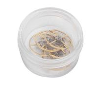 AurSoltriad 5 pezzi di ricambio per ruota di bilanciamento di orologi per movimento 8205, componente di riparazione di precisione per orologi, accessorio in metallo resistente per la restauraz