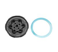 AurSoltriad Adattatore magnetico per montaggio su treppiede per telefono, compatibile con gli stabilizzatori Mobile 6, OM 5 e OM 4 SE; supporto magnetico in lega di alluminio per
