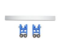 AurSoltriad Rilevatore di rettilineità delle frecce, Tester per frecce da tiro con l’ con Rullo in Acciaio Inox, controllore di frecce in Lega di Alluminio per Un allineamento preciso