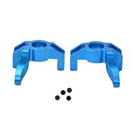 AurSoltriad Supporto del del Volante in Lega di Alluminio Sinistro e Destro, Supporto del dello sterzo RC per 1/10 K949, Pezzo aggiornato Lavorato con precisione CNC con Una (Blu)