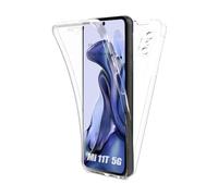 AURSTORE Coque pour Xiaomi 11T 5G, Coque Mi 11T Pro 5G,Protection intégrale Avant + Arrière en Rigide, Housse Etui Pochette Tactile Protection 360 degré