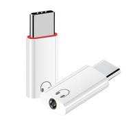 Aurum 2 adattatori da USB C a jack da 3,5 mm, DAC Hi-FI da jack a USB C e adattatore per cuffie a tipo C per iPhone 16 15 Pro, Galaxy S24 S23, iPad, auto ausiliaria