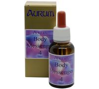 Aurum Body Messenger 4 gocce con essenze floreali, 30ml