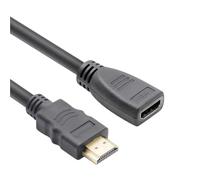 AURUM Prolunga HDMI 0,5 corta - cavo di prolunga HDMI per Fire TV Stick 4K Max & Chromecast - 4K @60Hz HDR 18Gbps-24AWG nucleo contro arresti anomali e interferenze WiFi