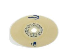 PLACCA PIANA RITAGLIABILE AURUM2 URO PER UROSTOMIA DIAMETRO 13-40 MM FLANGIA 45 MM 5 PEZZI