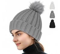 AURUZA Beanie, grigio., Taglia unica