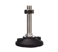 AURVIX Piedini regolabili per mobili 1 Pz Mobili Regolabili Glide Livellamento Fisso 30-125 MM Giunto Filettato M5 M6 M8 M10 M12 M14 M16 M20 M24(D60xM14x150)